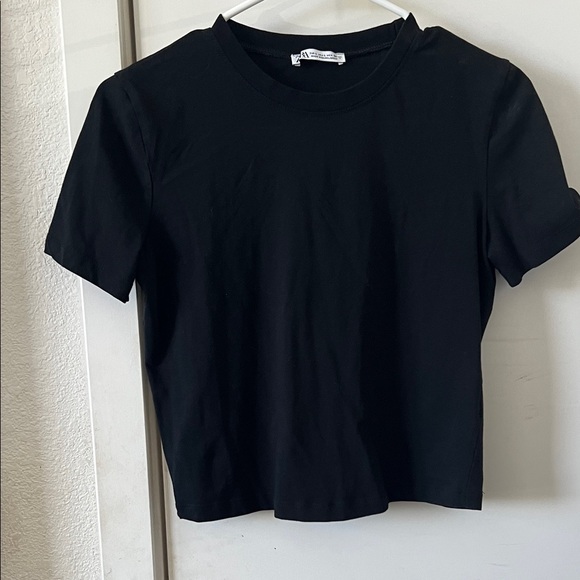 Zara Classic Black Women's Crop, L - Picture 1 of 4